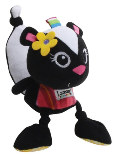 Lamaze High Contrast Little Knotties Skunk Baby Toy