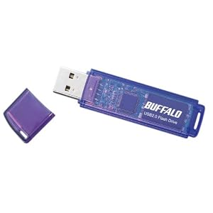 BUFFALO USB������ �G���g���[�^�C�v �u���[���f�� 2GB RUF2-E2GL-BL