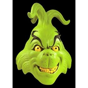 THE GRINCH WHO STOLE CHRISTMAS ADULT COSTUME MASK