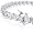 3 cttw. Diamond Tennis Bracelet, 14K White