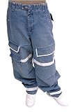 Girbaud - Girbaud Woven Taped Shuttle Jeans with Striped Pocket Trimming