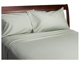 Wamsutta 100% Cotton Luxury Gingham Flannel Twin Extra Long Sheet Set, Lotus