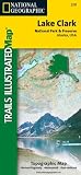 National Geographic Trails Illustrated Lake Clark National Park & Preserve Alaska, USA (National Park)
