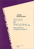 Leçons de philosophie : Idéalisme allemand et Philosophie contemporaine