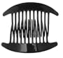 France Luxe Interlocking Comb Pairs - Black