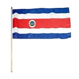 Costa Rica Flag 12 x 18 inch