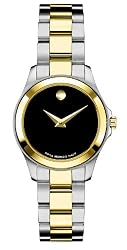 Movado Women's 605988 Junior Sport Two-Tone Swiss Quartz Watch