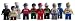 Zombie Town Folk 10 Pack - LEGO Compatible Minifigures