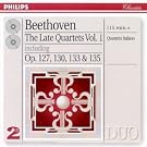 Beethoven - Les derniers quatuors � corde, Vol. 1 : Op. 127, 130, 133 et 135