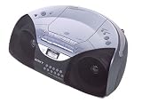 Produkt-Bild: Sony CFD-S200L tragbarer CD-Radiorekorder (mit handlicher Design-Fernbedienung) silber