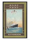 Brochure for the Royal Mail Steam Packet Company and the Pacific Steam Navigation Company Art Giclee Poster Print, 18x24