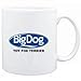 Mug White " BIG DOG : Toy Fox Terrier " Dogs