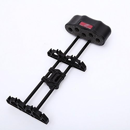 Sportmall Metal Arrow Holder,Black 5-Arrow Quiver