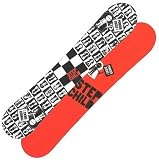 Step Child Powder Sucks 09 Freeride Snowboard - 152cm - Red / Black