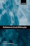 Definition in Greek philosophy