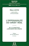 Revue Economica  / L'opposabilité du droit réel