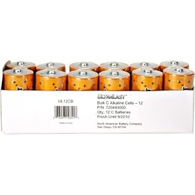 Alkaline Battery Bulk Pack