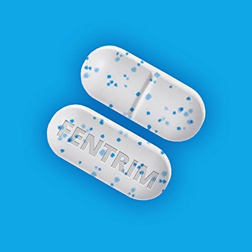 FenTrim - White/Blue Speck Pharmaceutical Grade Fat Burner and Appetite Suppressant Diet Pills. Increase Energy and Enhance Mood (OTC) Over the Counter - 180 Tablets / 90 Day Supply