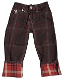 Review   / Double-Sided Plaid Denim Trouser by Ra-re