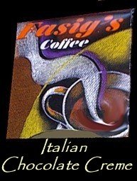 Decaf. Italian Chocolate Creme Flavored Coffee 12 oz. Perk Grind