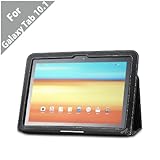 Acase (TM) Samsung GALAXY Tab 10.1 100% Genuine Leather EZ Carry Case with  ....