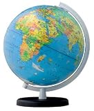 Terra Children's Globe with 200 Color Graphics and Blue Base, 10 Sphere