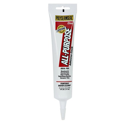 Henkel Polyseamseal 6-Ounce All-Purpose Squeeze Tube, Clear #DM705026