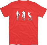 BAD GOOD EXCELLENT KITE SURFER SURFEN SURFING T-Shirt Rot L