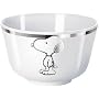 United Labels 0103963 - Best of Snoopy-Silver Star M�slischale Porzellan in pr�mierter Geschenkverpackung 400 ml
