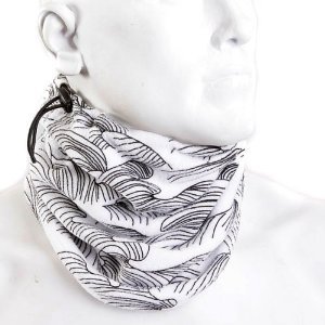 RMC Martin Ksohoh white neck warmer (snood). REDM3171
