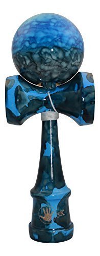 5K Kendama - Sapphire Nights Watercolor, Extra String Included
