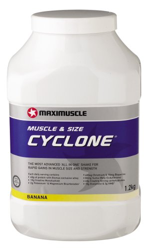 Maximuscle Cyclone  Dietary Supplement Banana 1.2kg
