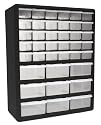 HOMAK HA01039001 39-Drawer Plastic Parts Organizer