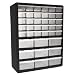 HOMAK HA01039001 39-Drawer Plastic Parts Organizer
