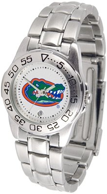 Sun Time Women's Florida Gators UF Ladies Watch with Metal band