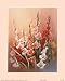 Gladiola Art Poster PRINT T.C. Chiu 11x14