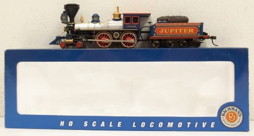 Bachmann Trains American 4-4-0 and Tender - C.P. Jupiter 60