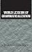 World Lexicon of Grammaticalization