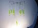 Sporting Goods : Sea Striker 4 Arm Umbrella rig with 9 Shads Chartreuse