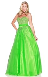 Modest Chiffon/Taffeta/Tulle Crystal Lace Beaded Backless Applique Crystals Evening Dress 