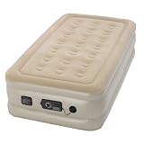 Serta Raised Twin Bed with Never Flat Pump