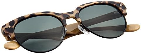 TomYork Women's classical fashion retro Visible perspective rate 99.9£¨£¥£©uv400 sunglasses(C2)