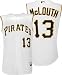 Nate McLouth Majestic Home Authentic Onfield Cool Base Pittsburgh Pirates Jersey