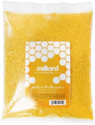Milliard Natural Yellow Beeswax, 5 LB