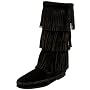 Minnetonka Women's Calf Hi 3-Layer Fringe Boot