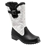 Trotters Women's Blizzard III Snow Boot,Black/White,9 M US