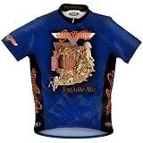 Primal Wear Men's Aerosmith Toys In the Attic Rock Short Sleeve Cycling Jersey - AETOJ10M (L)