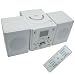 ★一年間保証★【新品】SD/USB対応CDコンポ C003 ホワイト