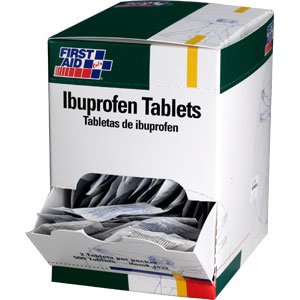 Ibuprofen Tablets (125 Packs of 2 Tablets)