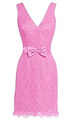 V-neck Chiffon Sheath Cocktail Short Evening Dress/Bridesmaid Dress/Prom Dress/Wedding Party Dress 